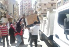 رفع فوري للإشغالات بشارع سعد بدسوق لتحقيق السيولة المرورية