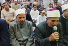 افتتاح مسجد يوسف العجمي بقرية أبو علي بدسوق 