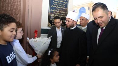 وزير الأوقاف ومحافظ دمياط يفتتحان عددًا من المساجد الجديدة 