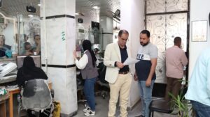 رئيس مدينة كفر الشيخ يتابع منظومة التصالح والمركز التكنولوجي