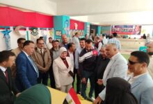 "النوبارية للتعليم الأساسي" ترسم لوحة في حب الوطن