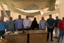 نائب الشيوخ إبراهيم عيسى يتفقد صوامع كفر الشيخ لمتابعة انتظام توريد القمح ودعم المزارعين