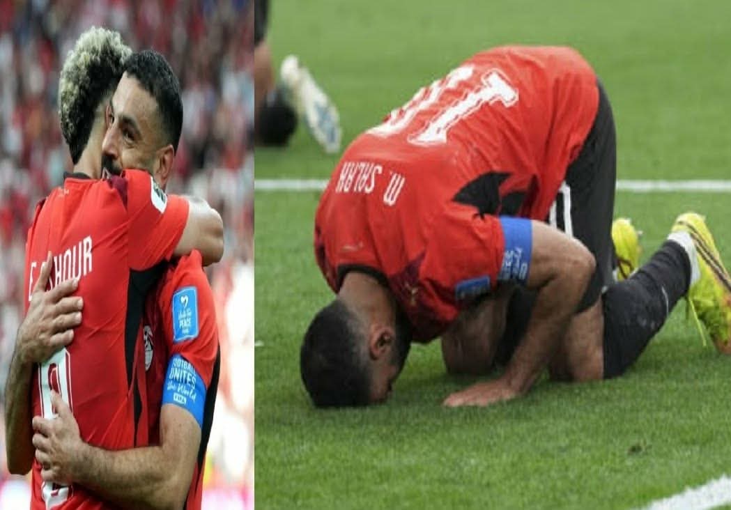 الساجد لربه يكتب التاريخ..  صلاح يقترب من عرش الهدافين
