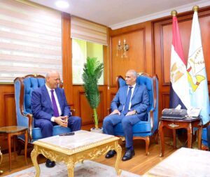 محافظ كفرالشيخ يستقبل مصطفى بكري قبل انطلاق مؤتمر "بر بحري" ببلطيم