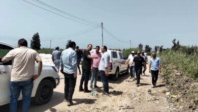 متابعة ميدانية لمشروعات دسوق وانطلاق صيانة طريق شباس الملح ب6.8 مليون جنيه