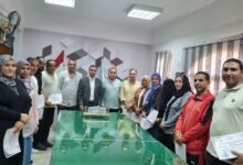 خماسية كفر الشيخ تتألق على منصات الجمهورية .. «"جودة " يكرم توجيه التربية الرياضية 