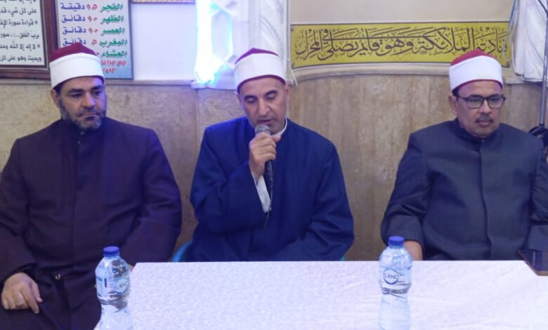 "القسوة تهدم ولا تربي" أوقاف الإسكندرية تنشر ثقافة الرحمة في أمسية بمسجد العمراوي