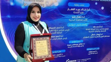 الدكتورة يمنى حراز مدير إدارة القوافل العلاجية بمديرية الصحة بالبحيرة نموذجٌ مشرف نفتخر به
