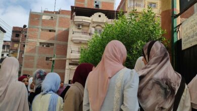 طلاب كفر الشيخ يختتمون ماراثون الثانوية العامة داخل 76 لجنة