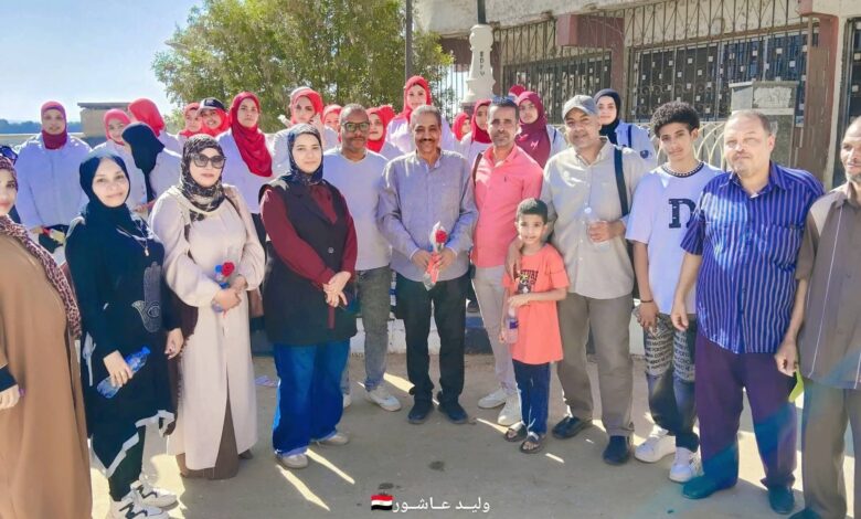 انطلاق أولى فعاليات مبادرة كورنيش إدفو شمال اسوان السياحي التنموي الذكي