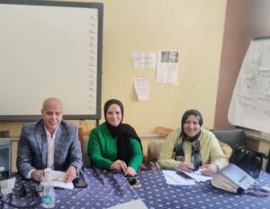 فعاليات اجتماع مدير إدارة دسوق التعليمية بمديري مدارس المرحلة الإعدادية