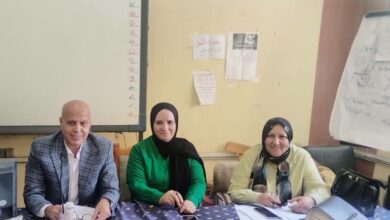 فعاليات اجتماع مدير إدارة دسوق التعليمية بمديري مدارس المرحلة الإعدادية