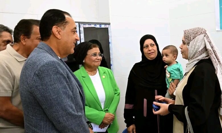 رئيس الوزراء .. يتفقد مركز طب الأسرة بقرية الجزيرة الخضراء  بمطوبس 