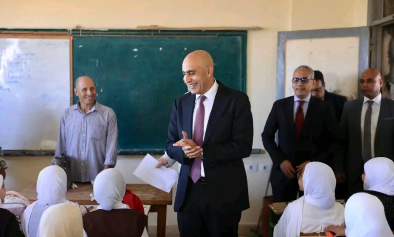 وزير التربية والتعليم .. يتفقد عددا من مدارس محافظة كفر الشيخ مع انطلاق العام الدراسي الجديد