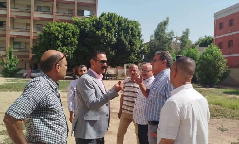 مدير ووكيل تعليم دراو يتابعان الاستعدادات المكثفة للعام الدراسي الجديد