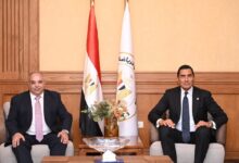 معتز عاشور .. يبحث مع وزير الشباب والرياضة ترتيبات استضافة مصر لمنافسات تنس الطاولة