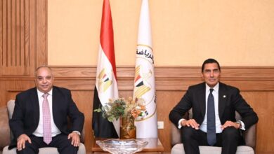 معتز عاشور .. يبحث مع وزير الشباب والرياضة ترتيبات استضافة مصر لمنافسات تنس الطاولة