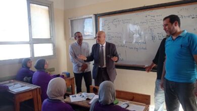 مدير تعليم دسوق .. يواصل جولاتة الميدانية مع انطلاق الدراسة