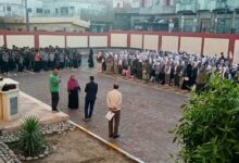 مدرسة الطوخي الإعدادية بشباس الملح ترفع راية الانضباط مع إنطلاق العام الدراسي الجديد 