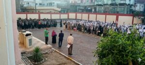 مدرسة الطوخي الإعدادية بشباس الملح ترفع راية الانضباط مع إنطلاق العام الدراسي الجديد 