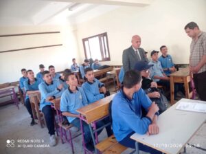 مدير تعليم دسوق .. يواصل جولات الميدانية لمتابعة عدد من المدارس