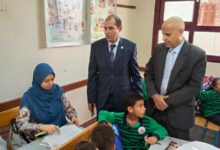 جولة ميدانية لوكيل تعليم كفر الشيخ تفقد خلالها مدارس دسوق