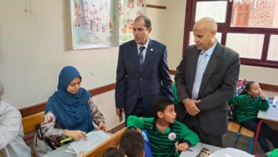 جولة ميدانية لوكيل تعليم كفر الشيخ تفقد خلالها مدارس دسوق