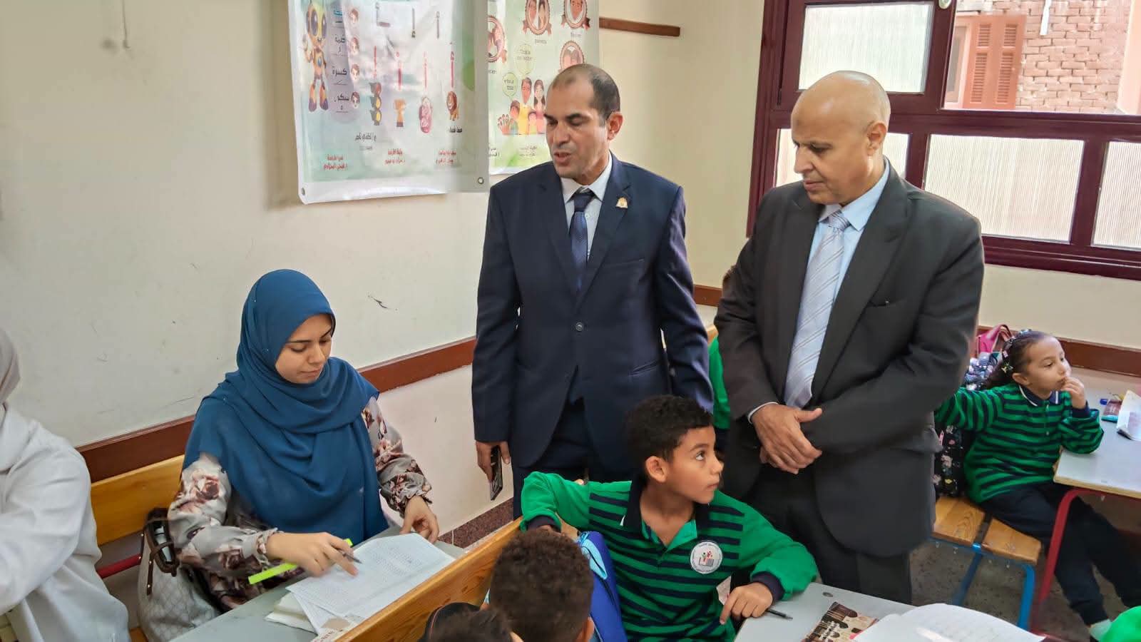 جولة ميدانية لوكيل تعليم كفر الشيخ تفقد خلالها مدارس دسوق