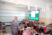 بسيوني .. يفاجئ مدارس دسوق جولات صباحية لضبط الانضباط