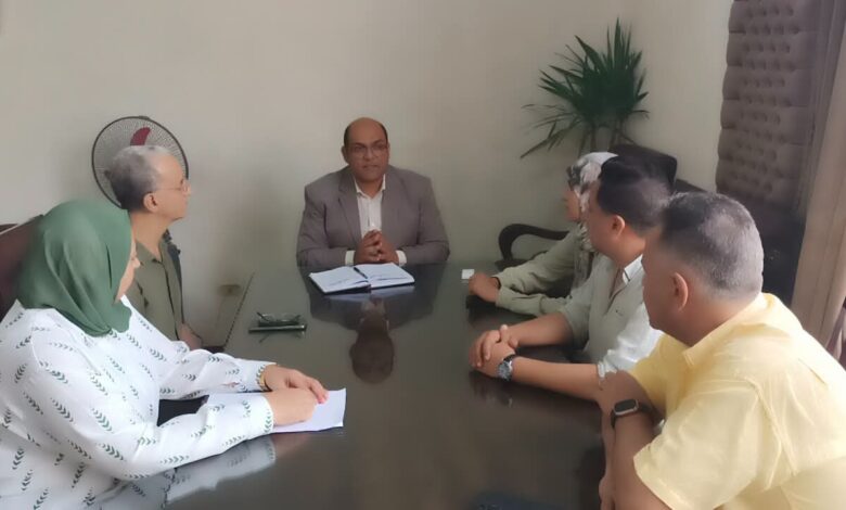 ساطور .. يراجع مشروعات دسوق ويوجه بتسريع التنفيذ