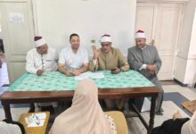 مدير أوقاف الاسكندريه.. يتابع اختبارات المركز الثقافي الإسلامي بمحرم بك