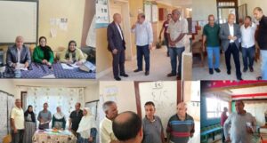 بسيوني وقيادات إدارة دسوق التعليمية.. يعملون بروح الفريق لاستقبال العام الدراسي الجديد