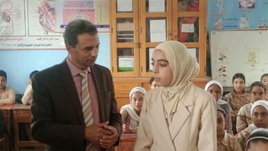 جودة .. يواصل جولاتة الميدانية لمتابعة مدارس غرب كفرالشيخ