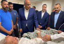 محافظ كفر الشيخ .. يطمأن على الحالة الصحية لمصابي حادث انهيار عقار بيلا