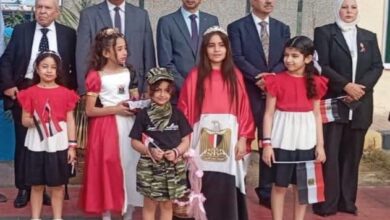 تعليم كفرالشيخ يحتفل بنصر أكتوبر .. ساحات المدارس تتحول لاناشيد وطنية