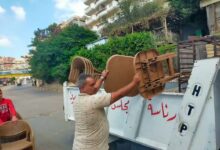 رئيس مدينة دسوق .. لا تهاون مع التعديات حملات يومية لإزالة إشغالات الكافيهات والمقاهي