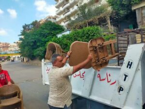 رئيس مدينة دسوق .. لا تهاون مع التعديات حملات يومية لإزالة إشغالات الكافيهات والمقاهي