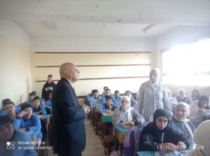 جولات ميدانية مكثفة .. مدير تعليم دسوق يتفقد 4 مدارس