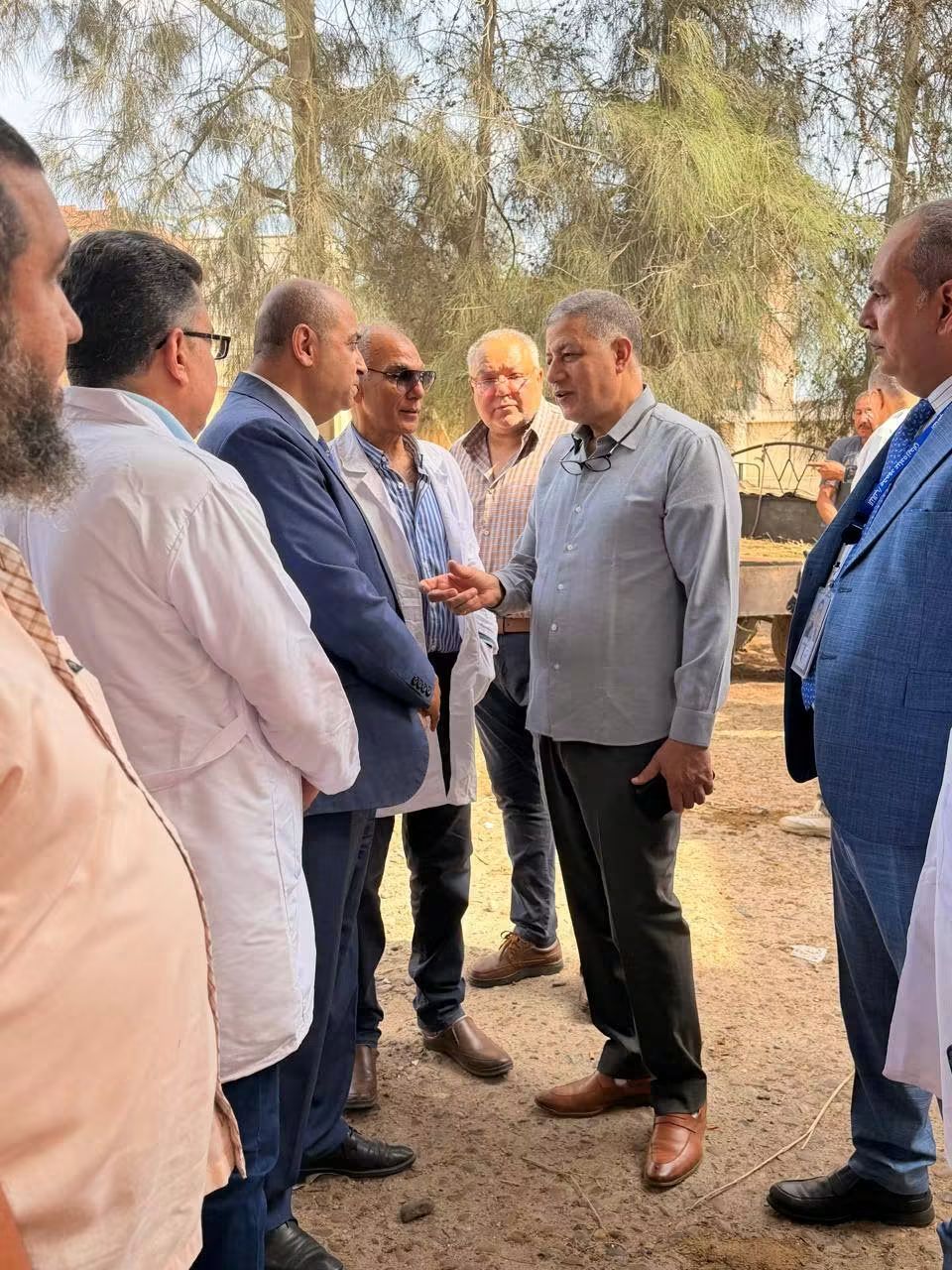برعاية النائب عادل النجار .. مستقبل وطن ينظم قافلة بيطرية بشباس الملح 