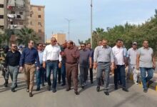 كيلومتر تطوير يغيّر وجه السلخانة بدسوق .. محافظ كفر الشيخ يتفقد طريق عمر أبو العز بعد أعمال الرصف والإنارة 