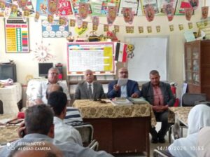 فعاليات اجتماع مدير تعليم دسوق بتوجيه اللغة العربية