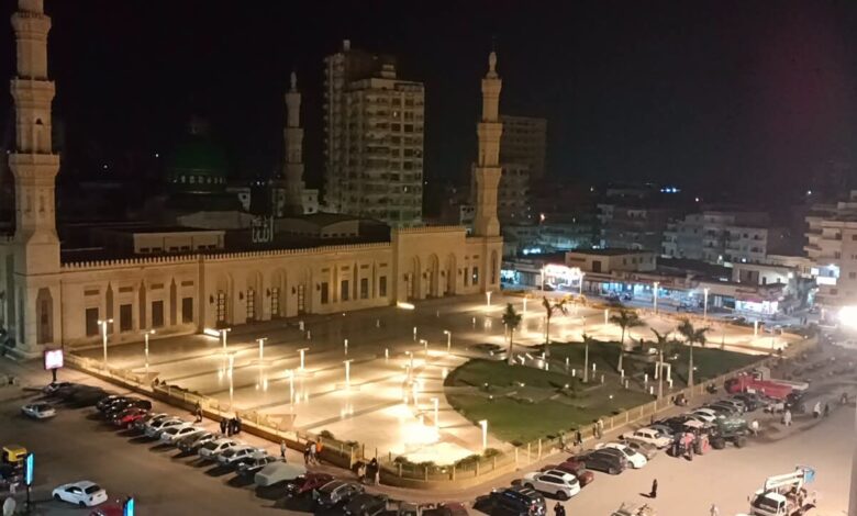 دسوق تتزين استعداداً للمولد الإبراهيمي
