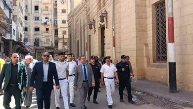 استنفار أمني بدسوق لتأمين المولد الإبراهيمي .. مدير الأمن ورئيس المدينة يتفقدان الميدان