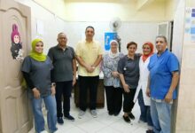 " نور الدين" يكرّم جهود أطباء الطب البيطرى بالجيزة