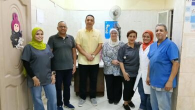 " نور الدين" يكرّم جهود أطباء الطب البيطرى بالجيزة