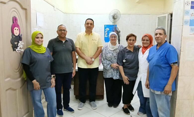 " نور الدين" يكرّم جهود أطباء الطب البيطرى بالجيزة