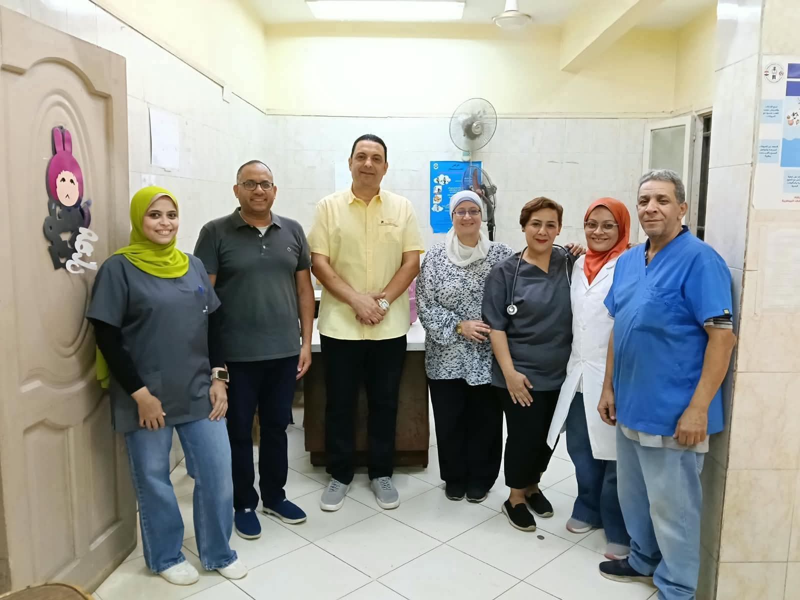 " نور الدين" يكرّم جهود أطباء الطب البيطرى بالجيزة