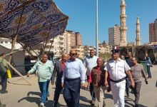 دسوق ترفع شعار «لا للإشغالات» في أول أيام المولد الإبراهيمي.