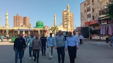 قيادات كفر الشيخ في قلب الميدان الإبراهيمي بدسوق ..  واستنفار خدمي لاستقبال الزوار