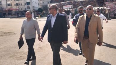 ساطور ..  يقود حملة لرفع الإشغالات حول المسجد الدسوقي لفرض الانضباط وتسهيل حركة الزوار والمريدين